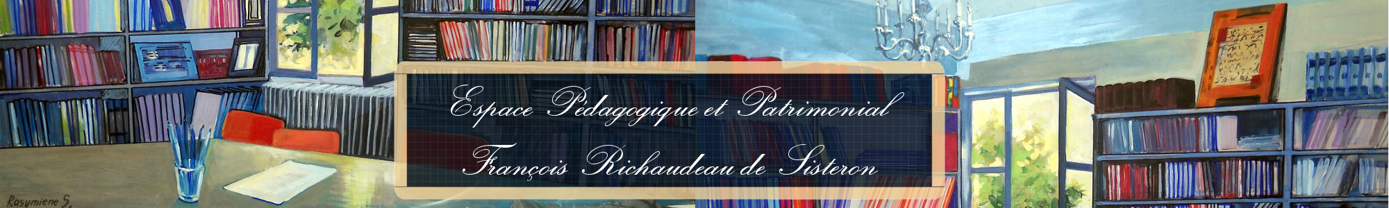 Bannière de la bibliothèque pédagogique des amis de François Richaudeau