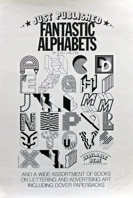 Fantastic alphabets de Jean Larcher